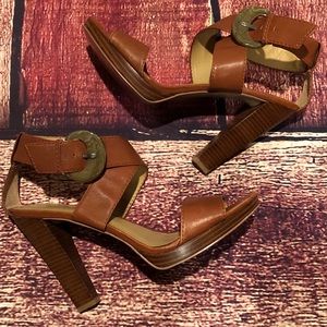 ⚜️Incredibly Sexy Strappy Leather Heels⚜️